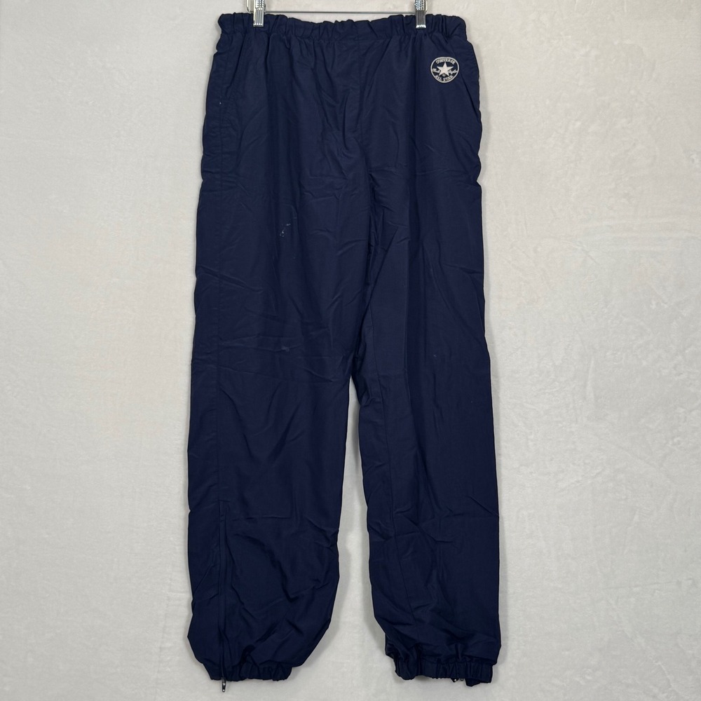 Vintage 80s Chuck Taylor Converse Navy Blue Track Pants XL